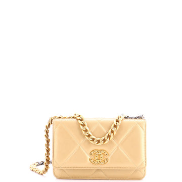 Chanel 19 Wallet On Chain Quilted