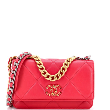 Chanel 19 Wallet On Chain Quilted