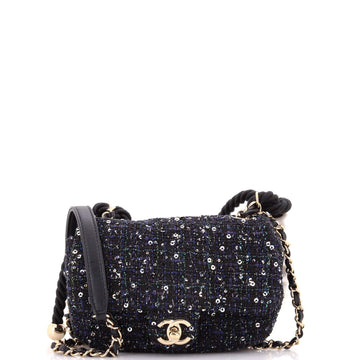 Chanel Pearl Handle Flap Bag Quilted