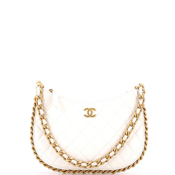 Chanel Cc Chain Around Hobo Quilted