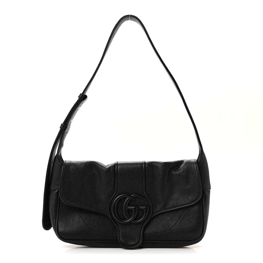 Gucci Goatskin Small Gg Monochrome