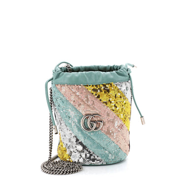 Gucci Gg Marmont Bucket Bag Diagonal