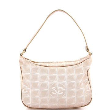 Chanel Travel Line Zip Hobo Nylon Small