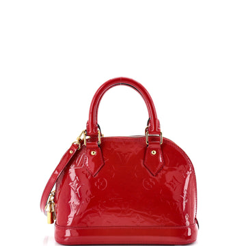 Louis Vuitton Alma Handbag Vernis Bb