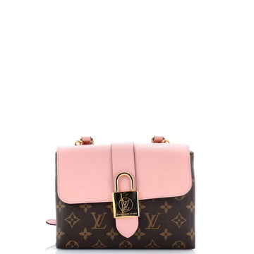Louis Vuitton Locky Handbag Canvas With