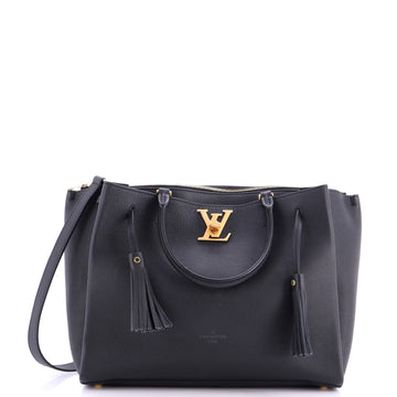 Louis Vuitton Lockmeto Handbag Leather