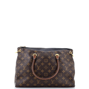 Louis Vuitton Pallas Tote Canvas With