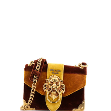 Prada Animalier Cahier Crossbody Bag
