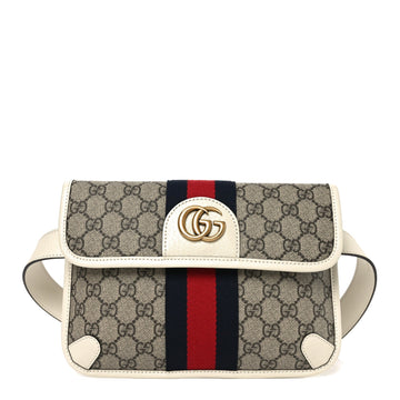 Gucci Gg Supreme Web Small Ophidia Belt