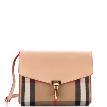 Burberry Macken Crossbody Bag Leather