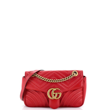 Gucci Gg Marmont Flap Bag Matelasse
