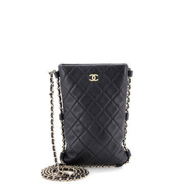 Chanel Chain Around Flat Phone Holder