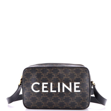 Celine Logo Messenger Bag Triomphe