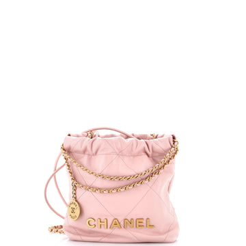 Chanel 22 Chain Hobo Quilted Shaded