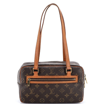 Louis Vuitton Cite Handbag Canvas Mm