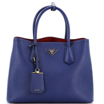 Prada Cuir Double Tote Saffiano Leather