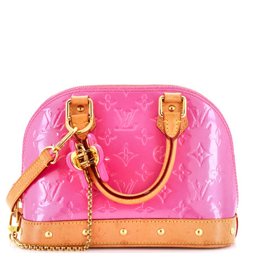 Louis Vuitton Alma Charm Chain Handbag