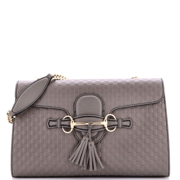 Emily Chain Flap Bag Microguccissima