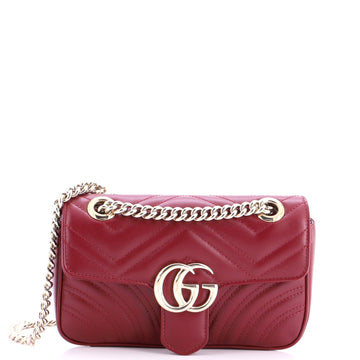 Gucci Gg Marmont Flap Bag Matelasse