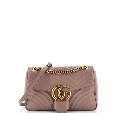 Gucci Gg Marmont Flap Bag Matelasse