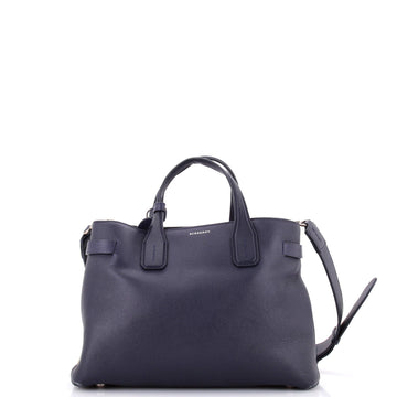 Burberry Banner Tote Leather Medium