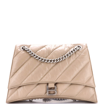 Balenciaga Crush Chain Flap Bag Quilted