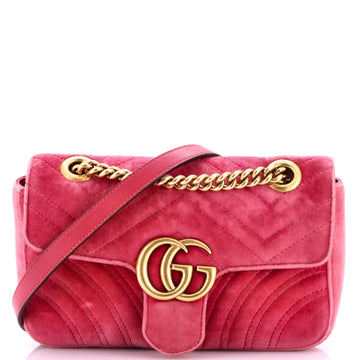Gucci Gg Marmont Flap Bag Matelasse