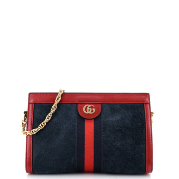 Gucci Ophidia Chain Shoulder Bag Suede