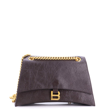 Balenciaga Crush Chain Flap Bag Leather