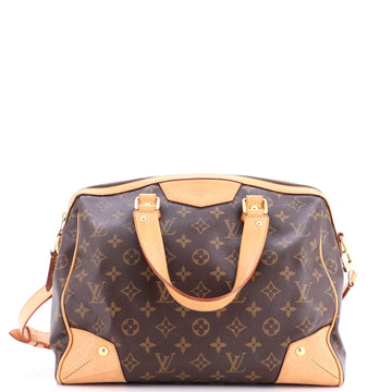 Louis Vuitton Retiro Handbag Canvas Pm
