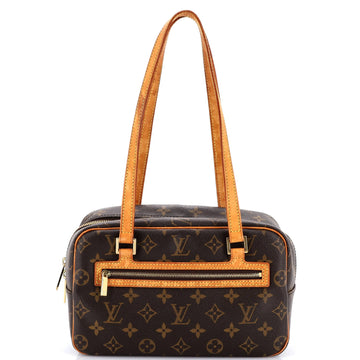Louis Vuitton Cite Handbag Canvas Mm