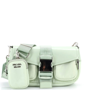 Prada Buckle Pocket Crossbody Bag