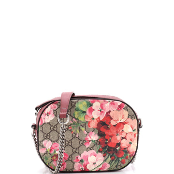 Gucci Chain Crossbody Bag Blooms Print