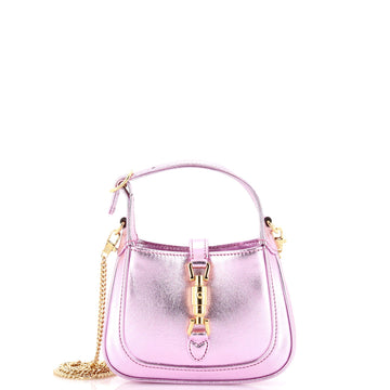 Gucci Jackie Chain Hobo Leather Super