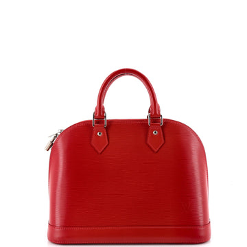 Louis Vuitton Alma Handbag Epi Leather