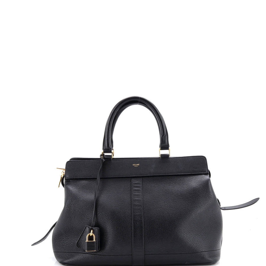 Celine Cabas De France Tote Leather