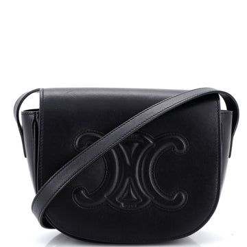 Celine Cuir Triomphe Folco Bag Leather