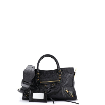 Balenciaga Logo Strap City Classic Studs