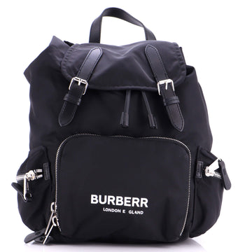 Burberry Logo Rucksack Backpack Nylon