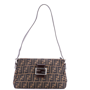 Fendi Vintage Shoulder Bag Zucca Canvas