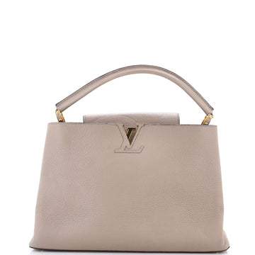 Louis Vuitton Capucines Bag Leather Gm