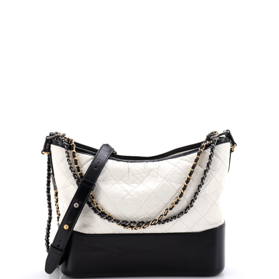 Chanel Gabrielle Hobo Quilted Aged