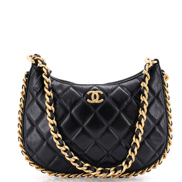 Chanel Cc Chain Around Hobo Quilted