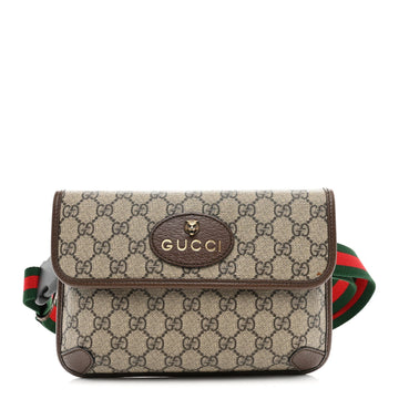 Gucci Gg Supreme Neo Vintage Web Belt