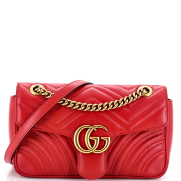 Gucci Gg Marmont Flap Bag Matelasse