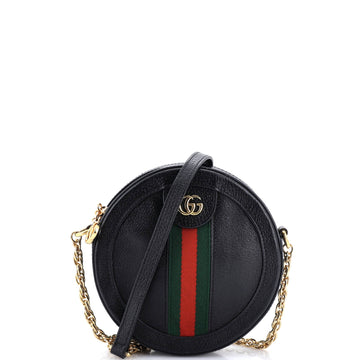Gucci Ophidia Round Shoulder Bag Leather
