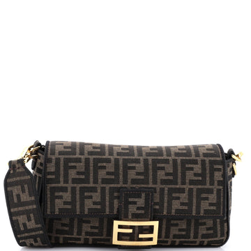 Fendi Baguette Nm Bag Zucca Canvas