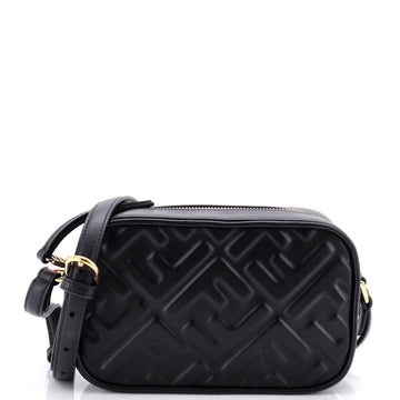 Fendi Camera Case Bag Zucca Embossed