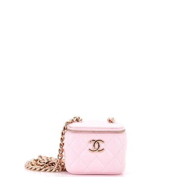 Chanel Coco Enamel Strap Vanity Case