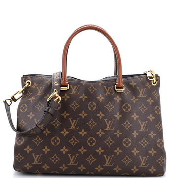 Louis Vuitton Pallas Tote Canvas With